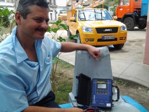 Alfredo Basulto Espinosa  Foto:Enrique Atiénzar Rivero/Adelante tabajador_electrico