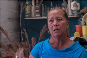 Ana Blanco Garcés habla emocionada de la presencia de Fidel en Cayo Guajaba. Foto: Leandro Pérez Pérez/Adelante ¡Es Fidel!