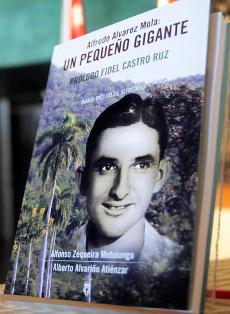 Presentación del libro, Alfredo Álvarez Mola: Un Pequeño Gigante, de la autoría de Alberto Alvariño Atienzar y Alfonso Zequeira Motolongo, y prólogo del líder de la Revolución cubana Fidel Castro Ruz, efectuada en el Memorial José Martí