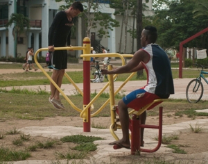 Foto:Archivo Garantizan en Camagüey asesoría gratis en gimnasios biosaludables