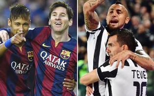 El partido de este sábado será un duelo entre dos estilos de fútbol: el “mediático” barcelonista y el “tradicional-defensivo” de los turineses. El partido de este sábado será un duelo entre dos estilos de fútbol: el “mediático” barcelonista y el “tradicional-defensivo” de los turineses.