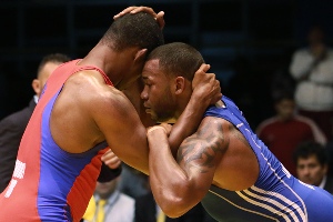 Foto: Mónica Ramírez (Jit) Lucha: Camagüeyano Piqué a preolímpico de Mongolia