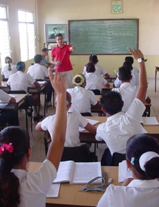 Asambleas pioneriles en Guáimaro