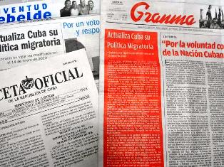 Distribución de los periódicos nacionales durante fin de año