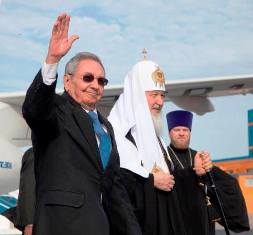 Raúl recibió a Kirill, Patriarca de Moscú y de Toda Rusia