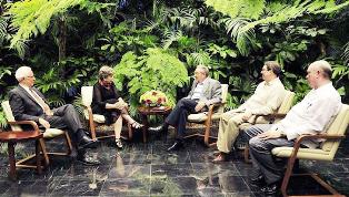 Recibió Raúl a la Secretaria Ejecutiva de la CEPAL