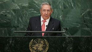 “Estamos aún muy lejos de contar con una verdadera asociación mundial para el desarrollo” Foto:Tomada de telesurtv.net raúl_castro_onu