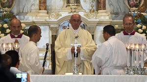 Foto:Tomada de Cubadebate misa_papa_francisco_santiago_de_cuba