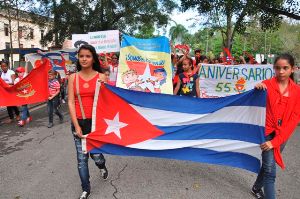 Celebran pioneros camagüeyanos el Día Internacional de los Trabajadores (+Galería)  