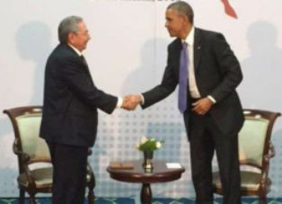 Raúl y Obama y EE.UU. reunidos esta mañana en la ONU