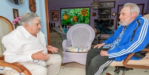 Tomado de www.cubadebate.cu Mujica: vi a Fidel alegre y comprometido