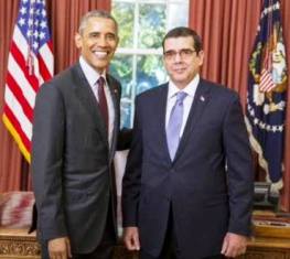 El presidente de Estados Unidos, Barack Obama, recibe al embajador cubano José Ramón Cabañas. Barack Obama recibió cartas credenciales de embajador cubano