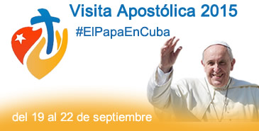 visita papa francisco cuba 2015 banner