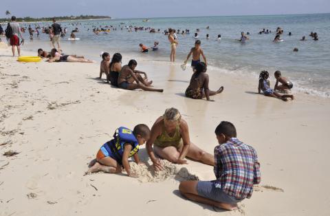 Las playas serán otro de los atractivos para el disfrute de la familia camagüeyana. Foto: Otilio Rivero Delgado Turismo en verano
