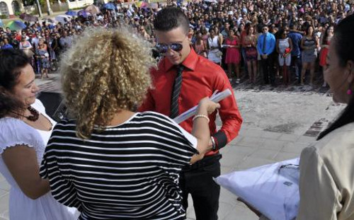 Fotos: Otilio Rivero Delgado Universidad de Camagüey: más jóvenes profesionales para el futuro