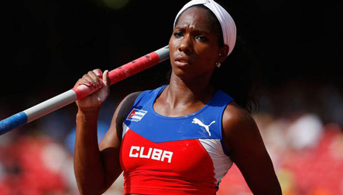 Photo:cubadebate.cu Cuban Yarisley Silva wins in pole vault in Italy