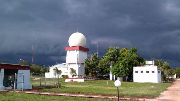 El Centro Meteorológico de Camagüey es el segundo de su tipo creado en Cuba, aledaño al aeropuerto internacional Ignacio Agramonte. Foto: www.granma.cu Medio siglo del Centro Meteorológico de Camagüey