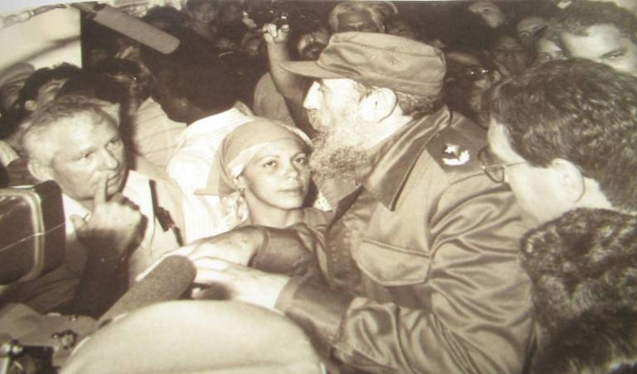 Visita a la comunidad de Cuatro caminos, municipio Najasa. Foto: Archivo 
