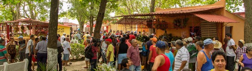 Hasta los mercados llegó este 26 de julio