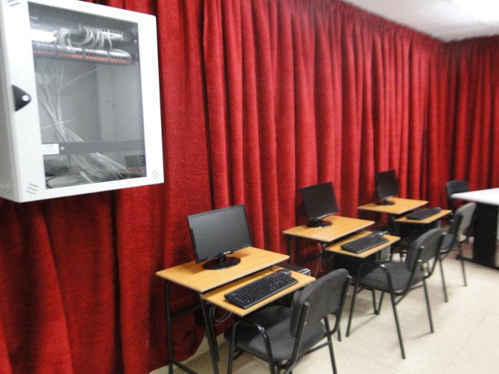 El hospital contará además con una moderna sala de navegación para los médicos, la cual pondrá a disposición de los galenos seis máquinas con un excelente confort. Foto:Orlando Seguí Aguilar/Adelante