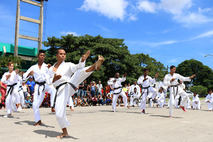 Foto: www.jit.cu Por cuenta del deporte, Fidel estuvo en Camagüey