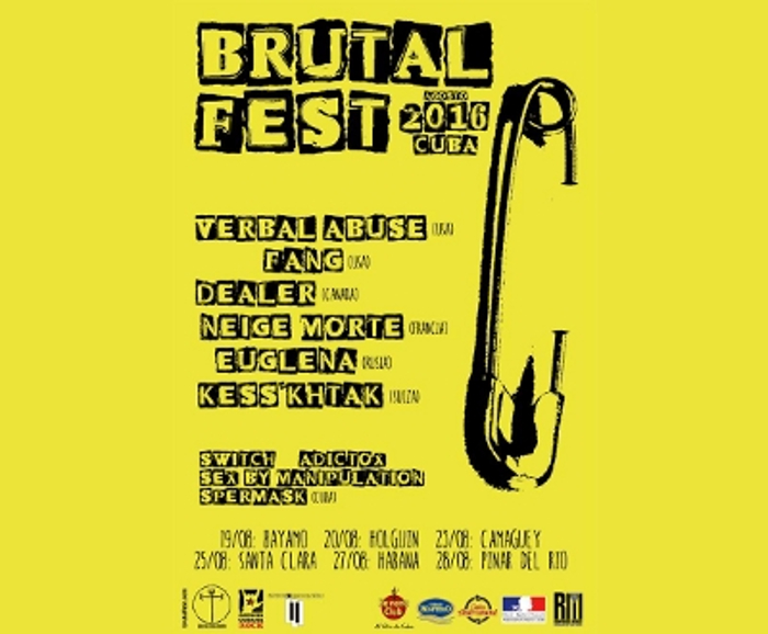 Rock del Brutal Fest en Camagüey