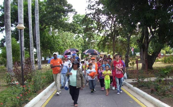 El comienzo de un interesante experiencia. Fotos: Del autor