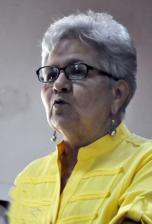 Gladys Bejerano Portela, Contralora General de la República de Cuba. Foto: Otilio Rivero Delgado El control, antídoto contra los malos hábitos