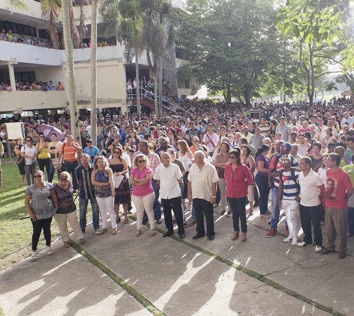 Foto: Tomada de reduc.edu.cu Por una universidad de excelencia en sus bodas de oro