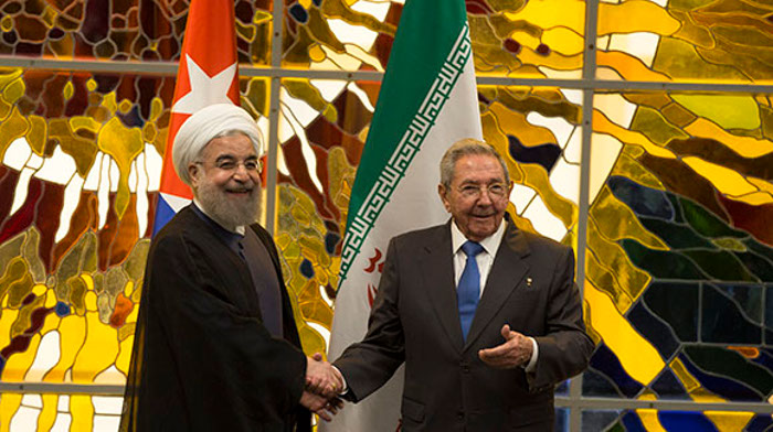 Photo:cubadebate.cu Raul Receives the President of the Islamic Republic of Iran