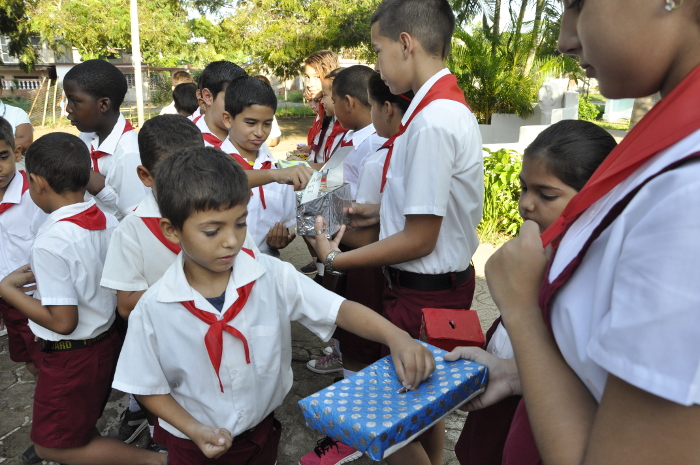 Foto:Otilio Rivero Delgado/Adelante/Archivo Escolares cubanos eligen a sus dirigentes
