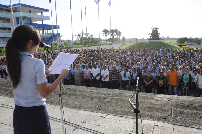 Fotos: Otilio Rivero Delgado Jóvenes camagüeyanos rechazan acciones de ONG World Learning