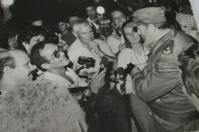 Foto: Archivo Coloquio en Camagüey dedicado a Fidel