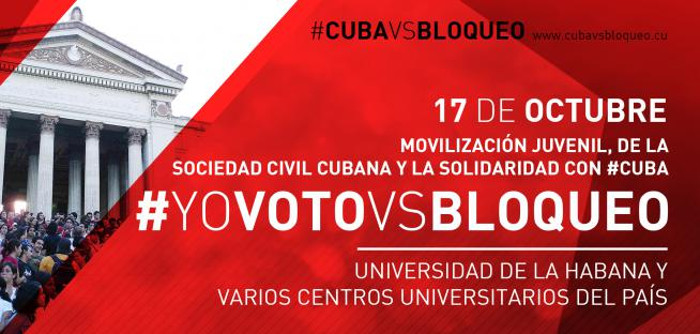 Jóvenes universitarios camagüeyanos se suman al avispero en contra del Bloqueo