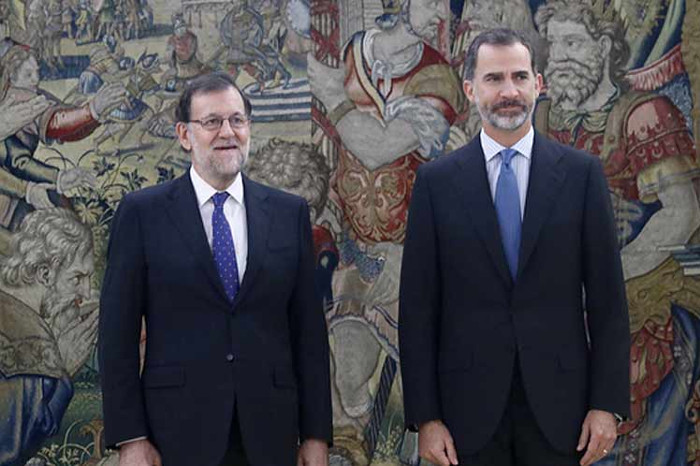 Mariano Rajoy del Partido Popular (PP), juró hoy su cargo como presidente del Gobierno de España ante el rey Felipe VI.Foto: Tomada de Prensa Latina Rajoy asume la presidencia del Gobierno de España