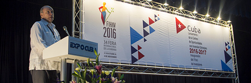 Clausurarán hoy en FIHAV 2016, Primer Foro de Inversiones
