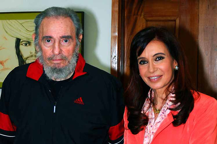 Foto: Tomada de Prensa Latina Dos 25, un solo Fidel, homenaje de Cristina Fernández