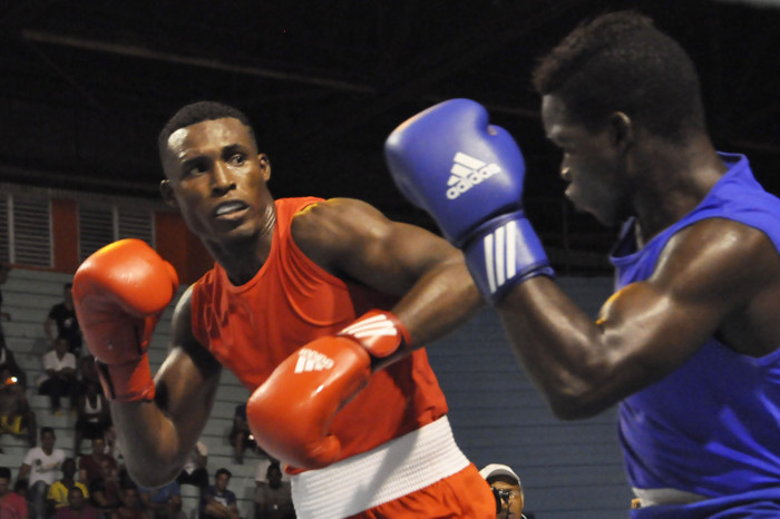 Boxer Julio César La Cruz (of Camaguey)  Photo: Otilio Rivero Delgado/adelante