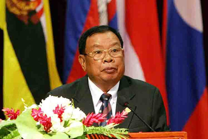 Foto: Prensa Latina Presidente de Laos