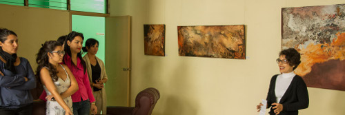 Primicias de Alid Nail, pintor de lo abstracto 
