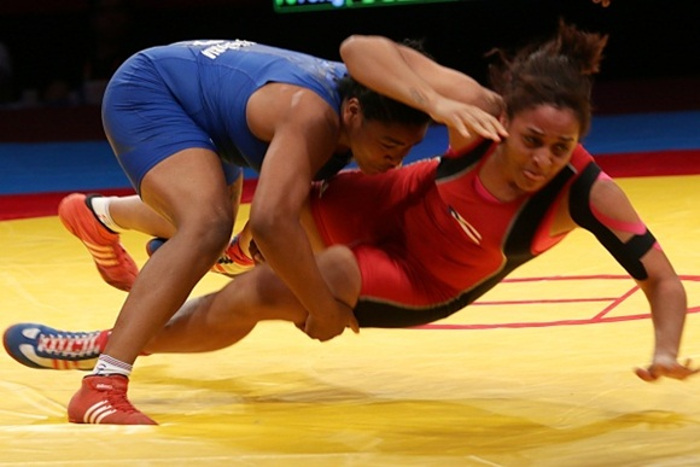 Foto: Tomada de cubadebate.cu Nacional de Lucha: Tania, la niña dorada
