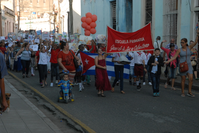 Fotos: Otilio Rivero Delgado/Adelante Desfile pioneril martiano llenó de alegría las calles camagüeyanas