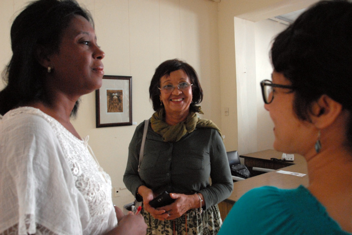 Photo: Otilio Rivero Delgado/Adelante Avellaneda and Martha Jiménez, pilgrims in Camagüey