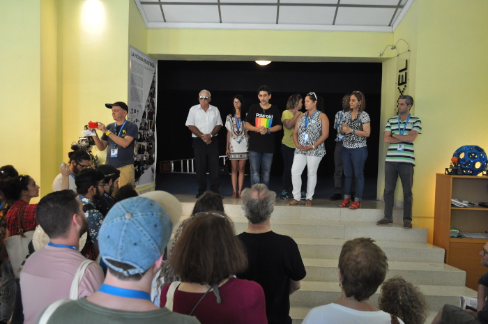 Fotos: Cortesía de  Raúl del Pino  Videoarte en clave de rumba (+Fotos)