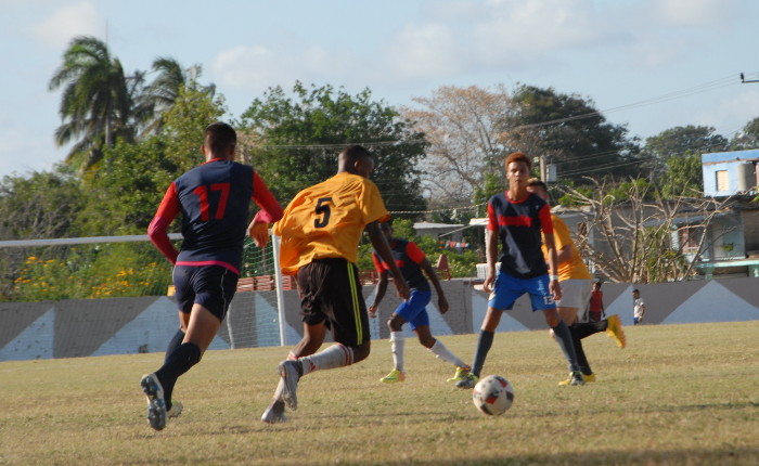 Foto: Otilio Rivero Delgado/ Adelante Camagüey, último cupo a la hexagonal final de fútbol