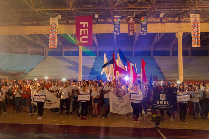 Fotos: Leandro Pérez Pérez/Adelante Inaugurada la XIII Universiada Nacional en Camagüey