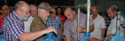 Chequea Ramiro Valdés recuperación de industrias de Nuevitas