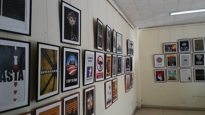 Photos: Orlando Seguí Aguilar/Adelante Traveling exhibition: Cartels for the Peace in Adelante