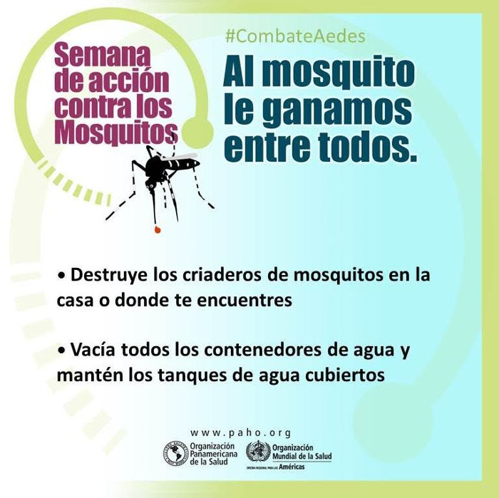 Cartel: tomado de www.cinu.mx/noticias Camagüey en acción contra los mosquitos