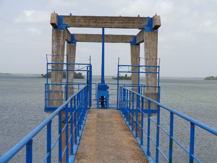 La presa Máximo es la de mejor llenado de las de abasto a la población. Foto: Otilio Rivero Delgado Sube la sequía, bajan los embalses